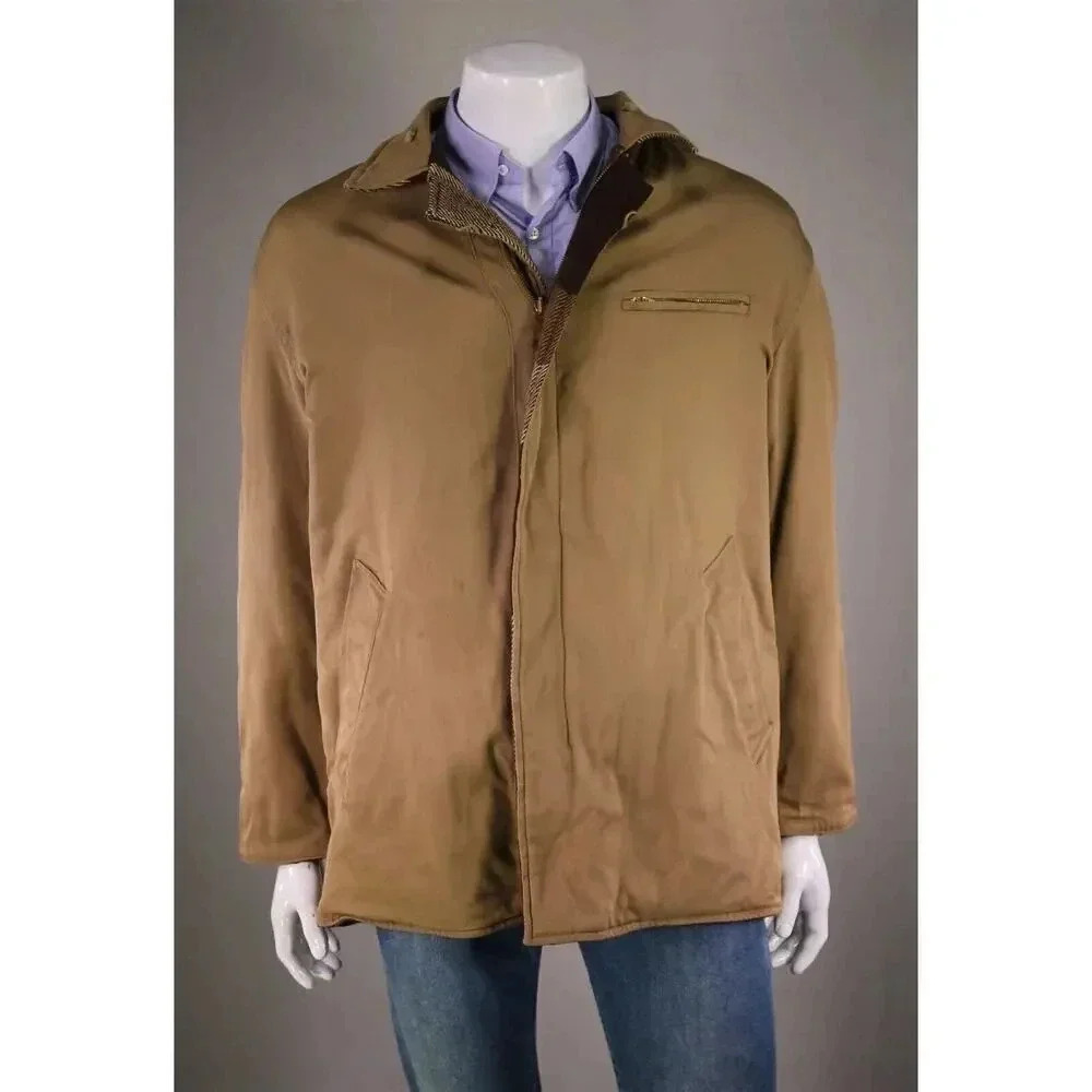 Polo Ralph Lauren Vintage Reversible Wool-Alpaca-Cotton Barn Coat Jacket~ L - Picture 2 of 11